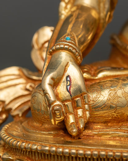 Handcrafted White Tara Statue for Healing and Spiritual Growth