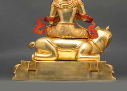 Bodhisattva Samantabhadra Sculpture | Embodiment of Universal Virtue