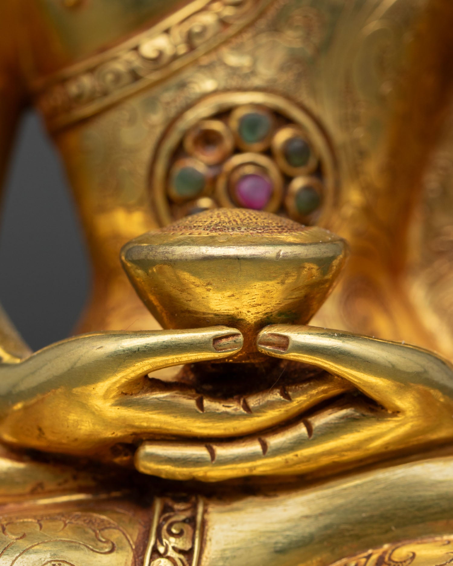 Three Buddha Statue Set – Buddhist Zen Altar Decoration