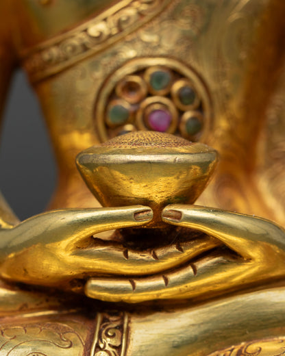Three Buddha Statue Set – Buddhist Zen Altar Decoration