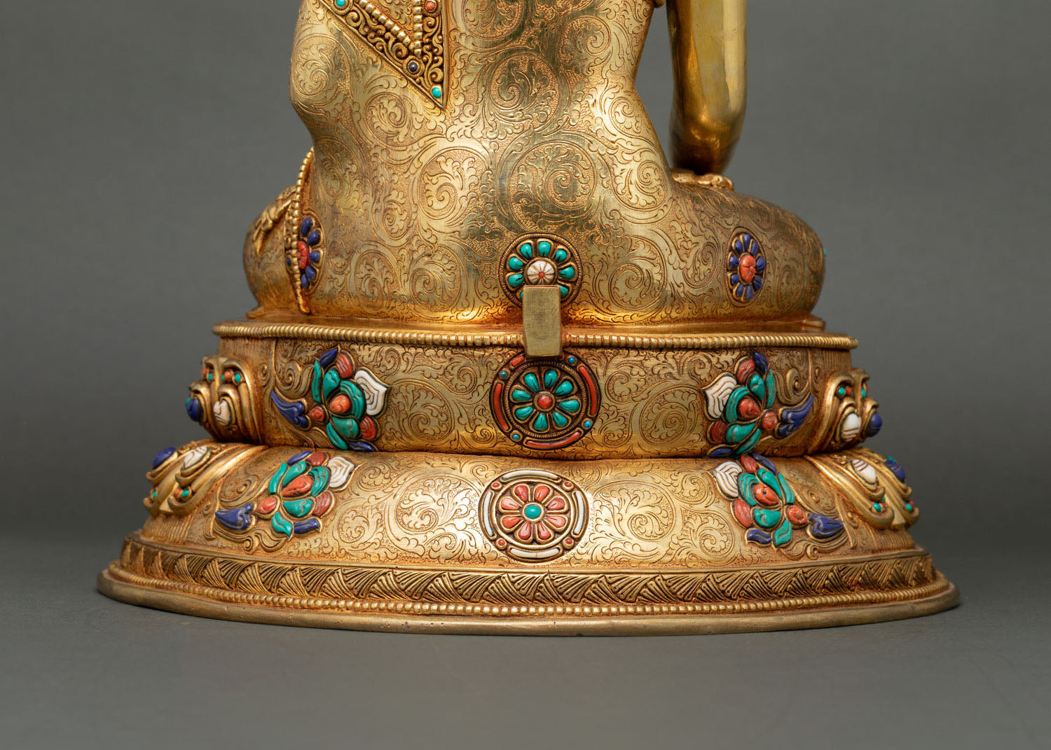 Buddha Shakyamuni Statue | Buddhist Meditation Art from Nepal