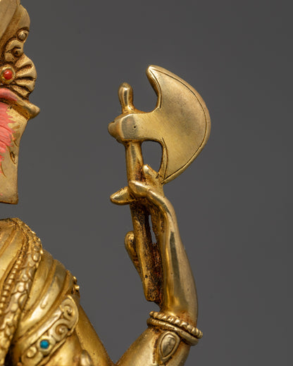 Four-armed Ganesha Statue | Spiritual Idol Crafted for Sacred Spaces