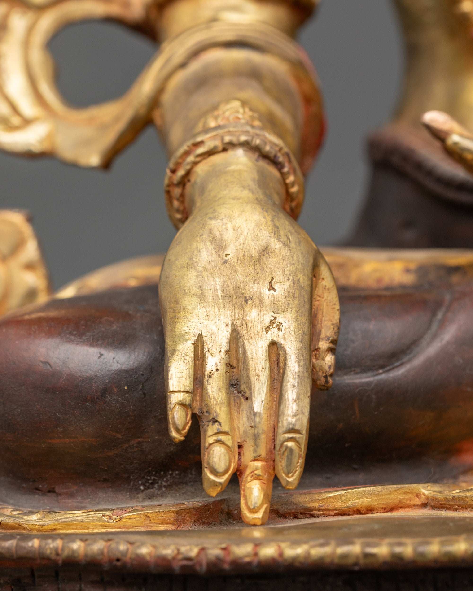 Nepalese Mitrugpa Buddha – Handmade Sculpture for Inner Stability