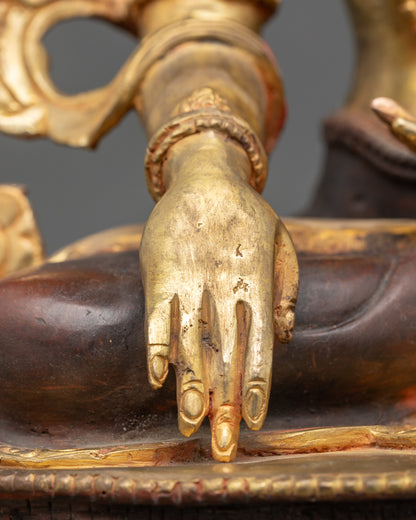 Nepalese Mitrugpa Buddha – Handmade Sculpture for Inner Stability