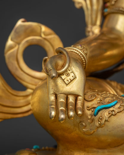 Green Tara Goddess Statue | Beloved Mother of Liberation