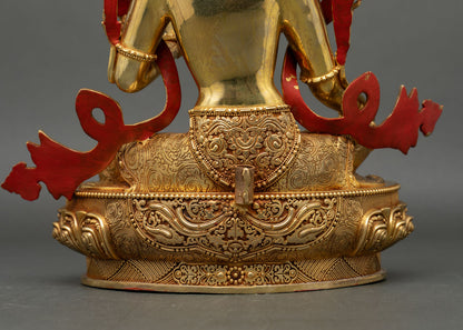 Green Tara Meditation Statue | Mother of Liberation