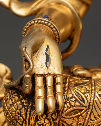 White Tara Statue | Seven-Eyed Goddess of Compassion