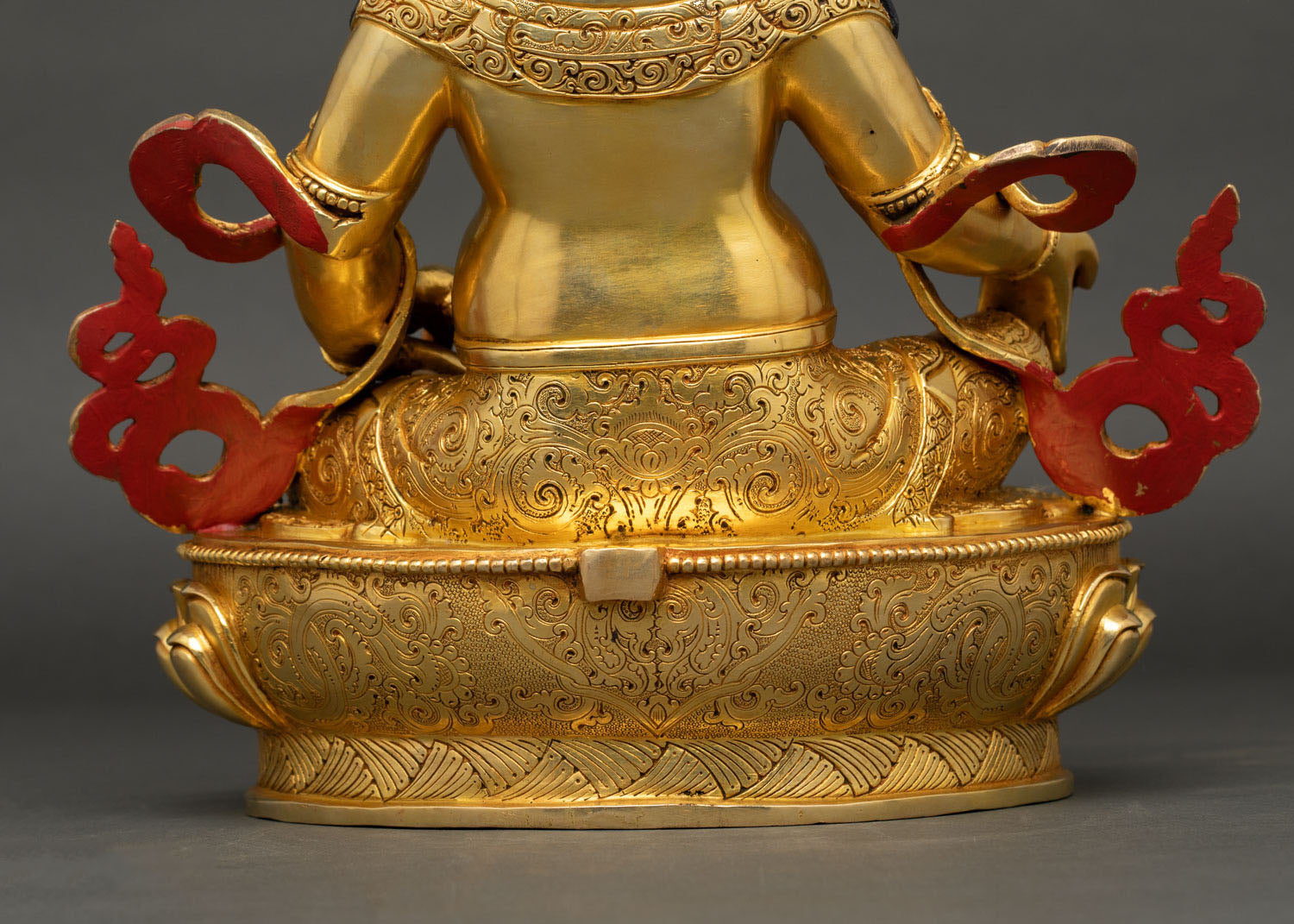Dzambhala Statue | Hand-Carved Tibetan God of Wealth