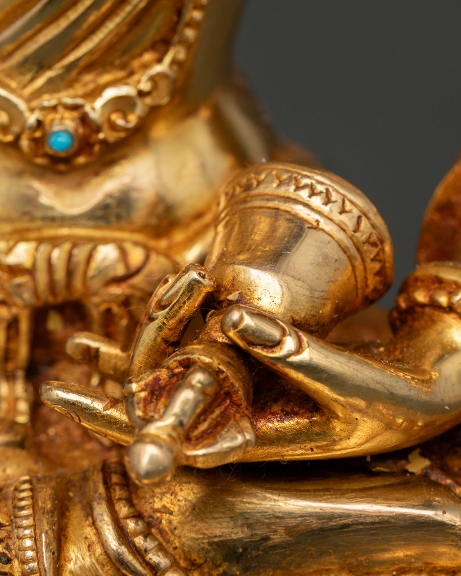 Vajrasattva Statue | Traditional Hand-Carved Buddhist Art