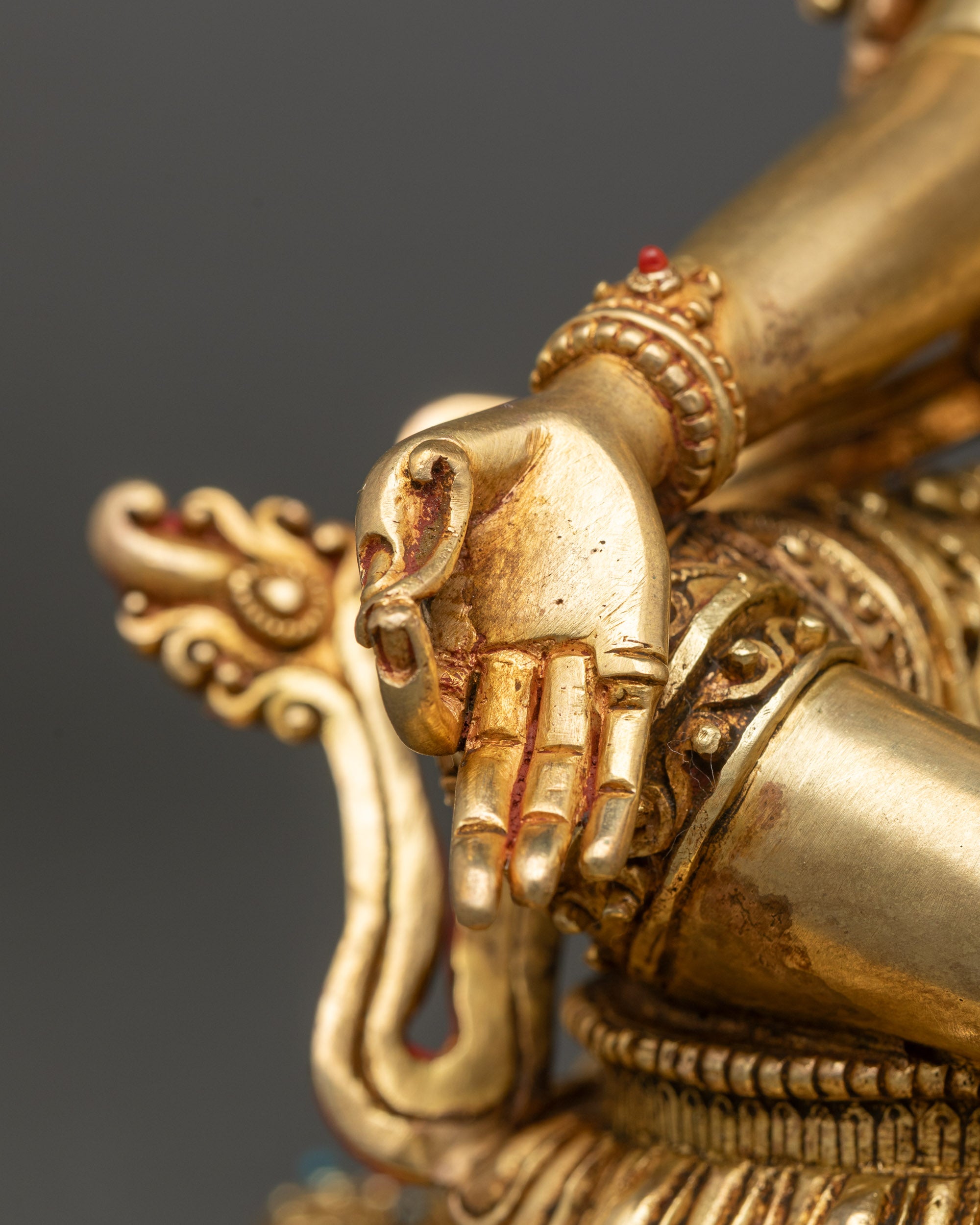 Peaceful Meditation Statue of Green Tara | Mother of All Buddhas