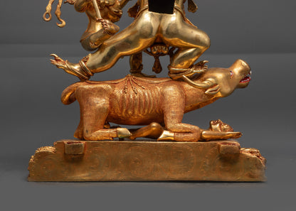 Yamantaka Consort Statue | Wrathful Form of Manjushri