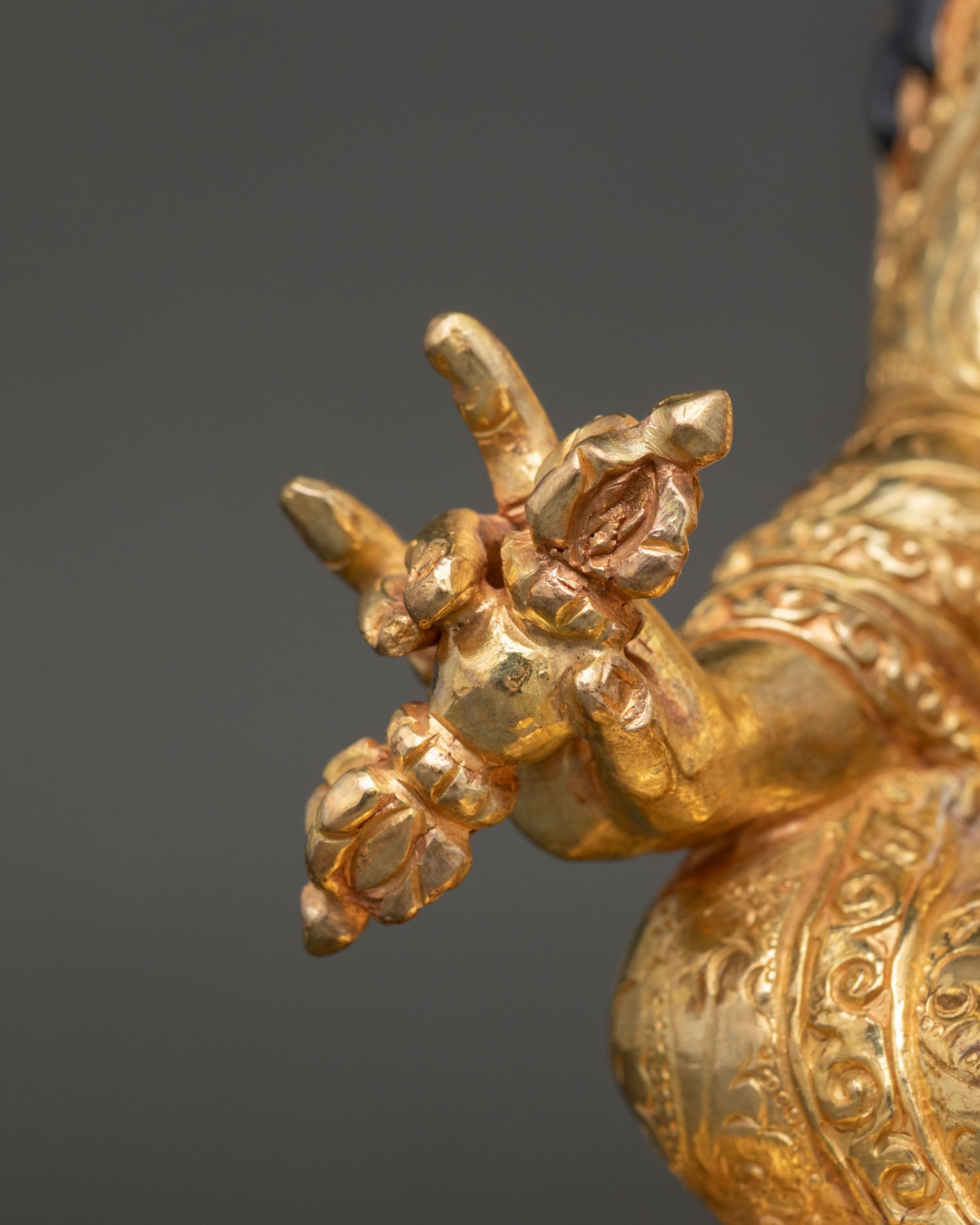 Guru Rinpoche Statue for Spiritual Home Altar Decor