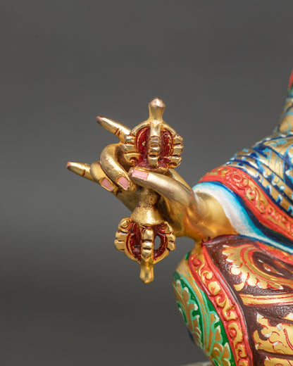 Divine Guru Rinpoche Statue – Nepalese Lotus-Born Master
