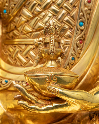 Precious Guru Padmasambhava Statue | Enlightened Master for Meditation