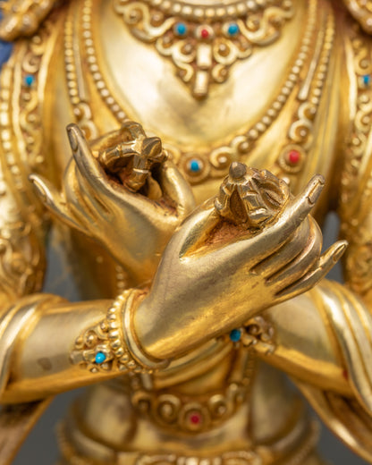 Meditation Vajradhara Statue | Buddhist Deity for Peace & Focus
