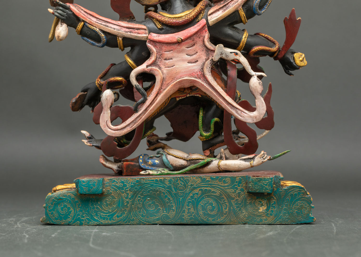 Six Armed Mahakala State | Wrathful Buddhist Protector Deity