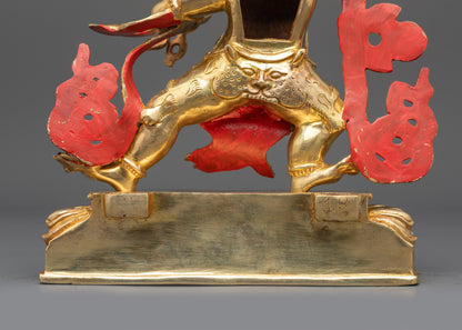 Vajrapani Buddhist Sculpture | Wrathful Guardian of Enlightenment