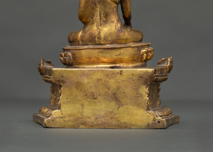 Buddha Shakyamuni Statue | Historical Buddha Sculpture from Nepal