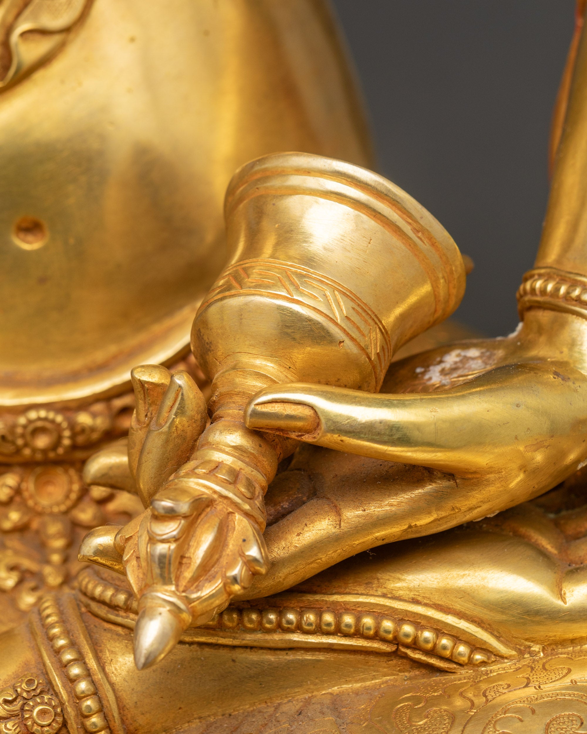 Vajrasattva Sculpture | Handcrafted Nepalese Meditation Icon