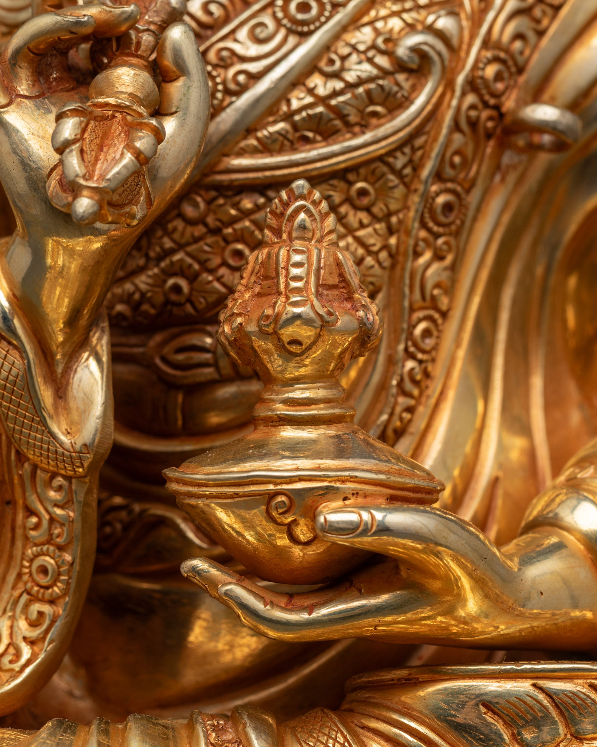 Exquisite Tsokye Dorje Statue | Tibetan Buddhist Deity of Protection