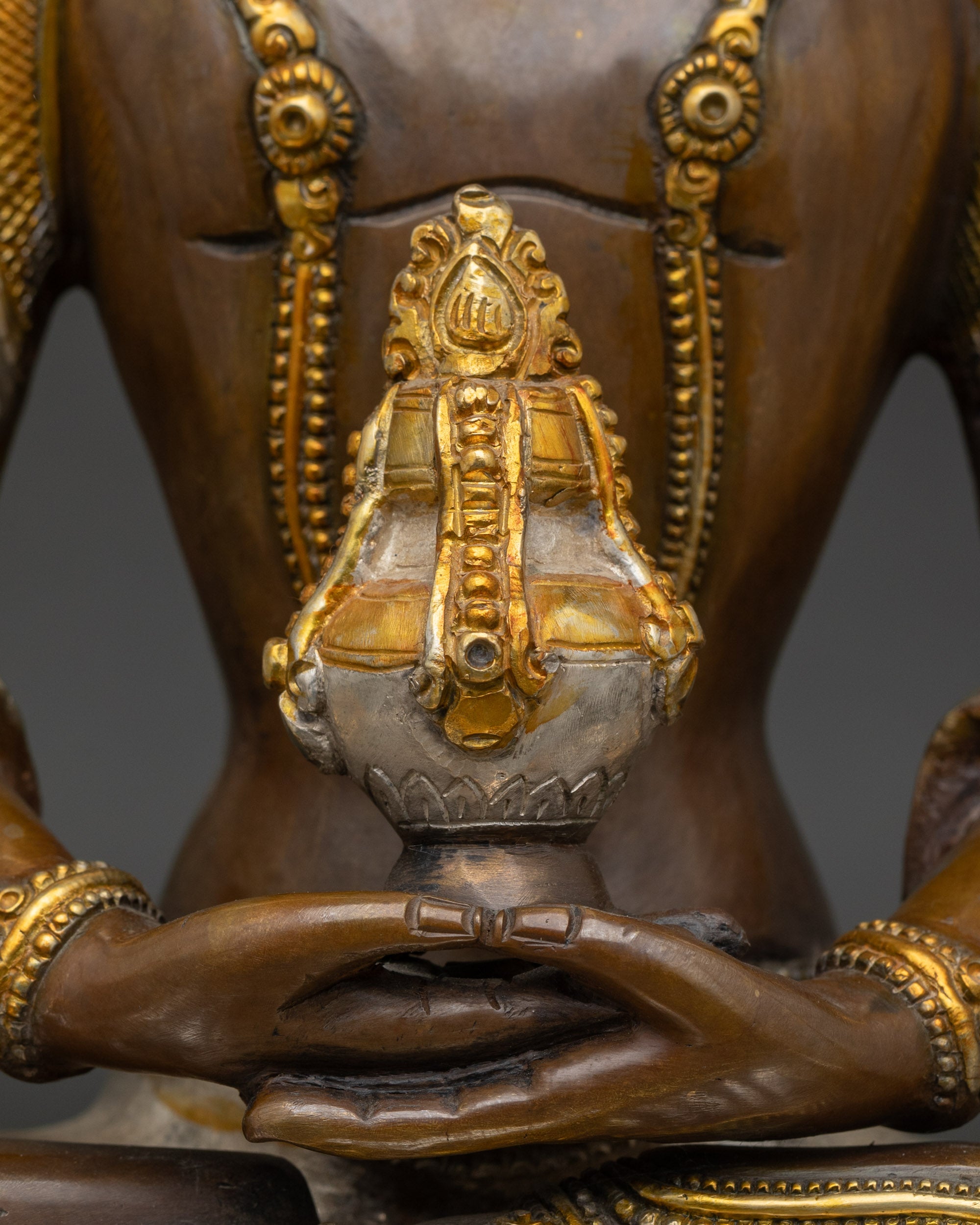 Amitayus Buddha Statue | Buddhist Sacred Art from Nepal