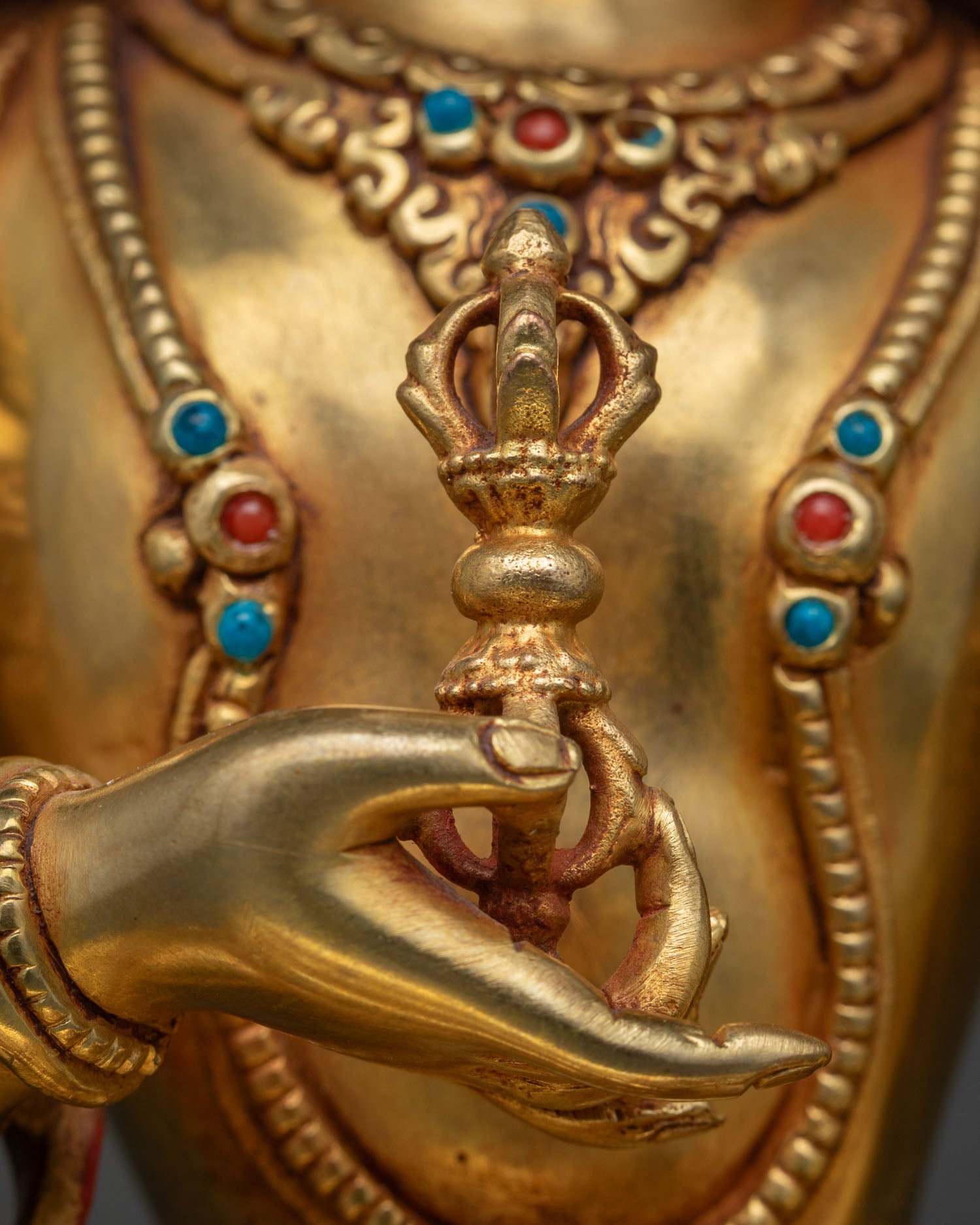 Handmade Vajrasattva Statue | Karma Purification Deity Idol