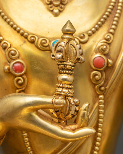 Vajrasattva Sculpture for Meditation & Spiritual Purification