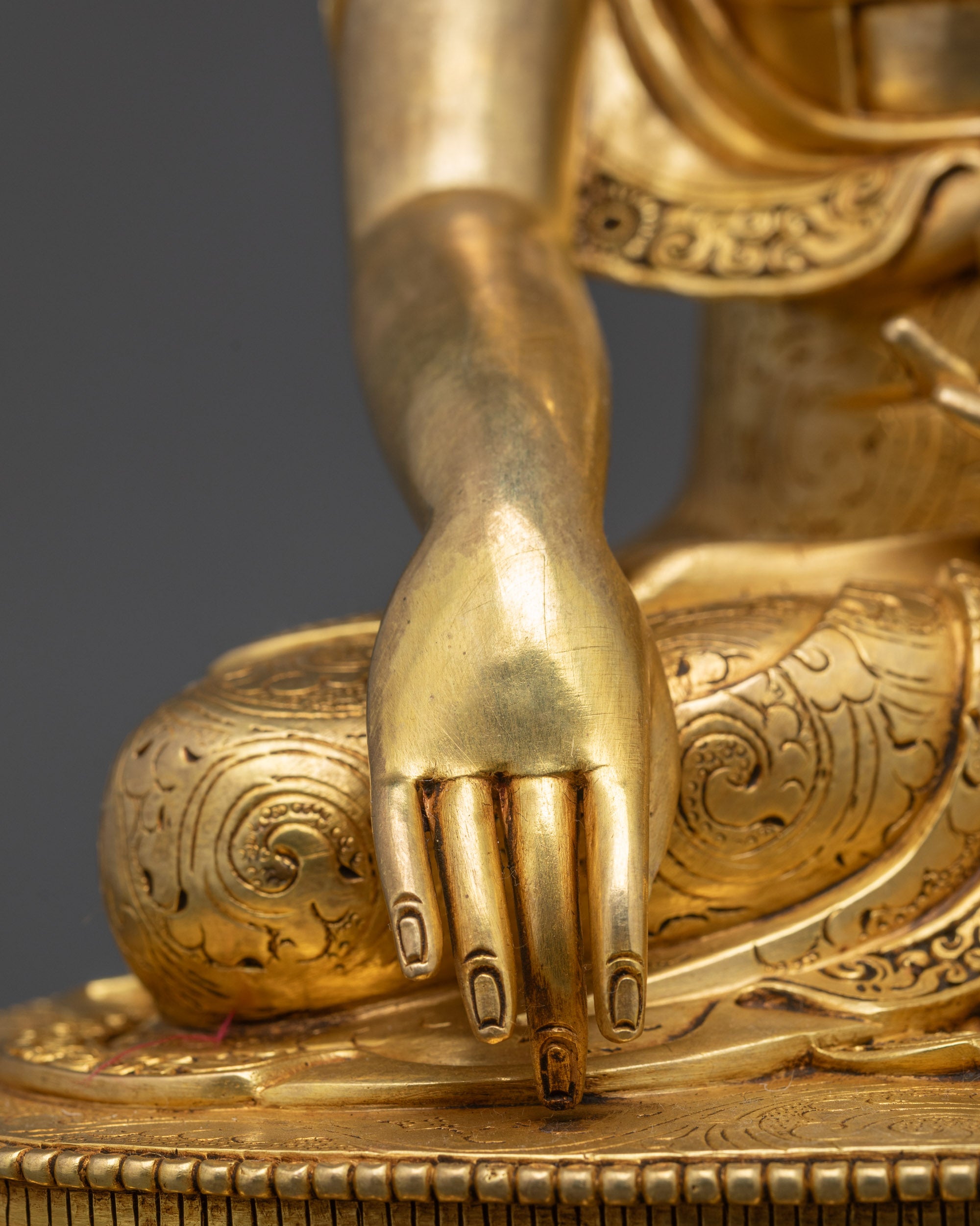 Sacred Buddha Shakyamuni Sculpture | Handmade Enlightened Statue