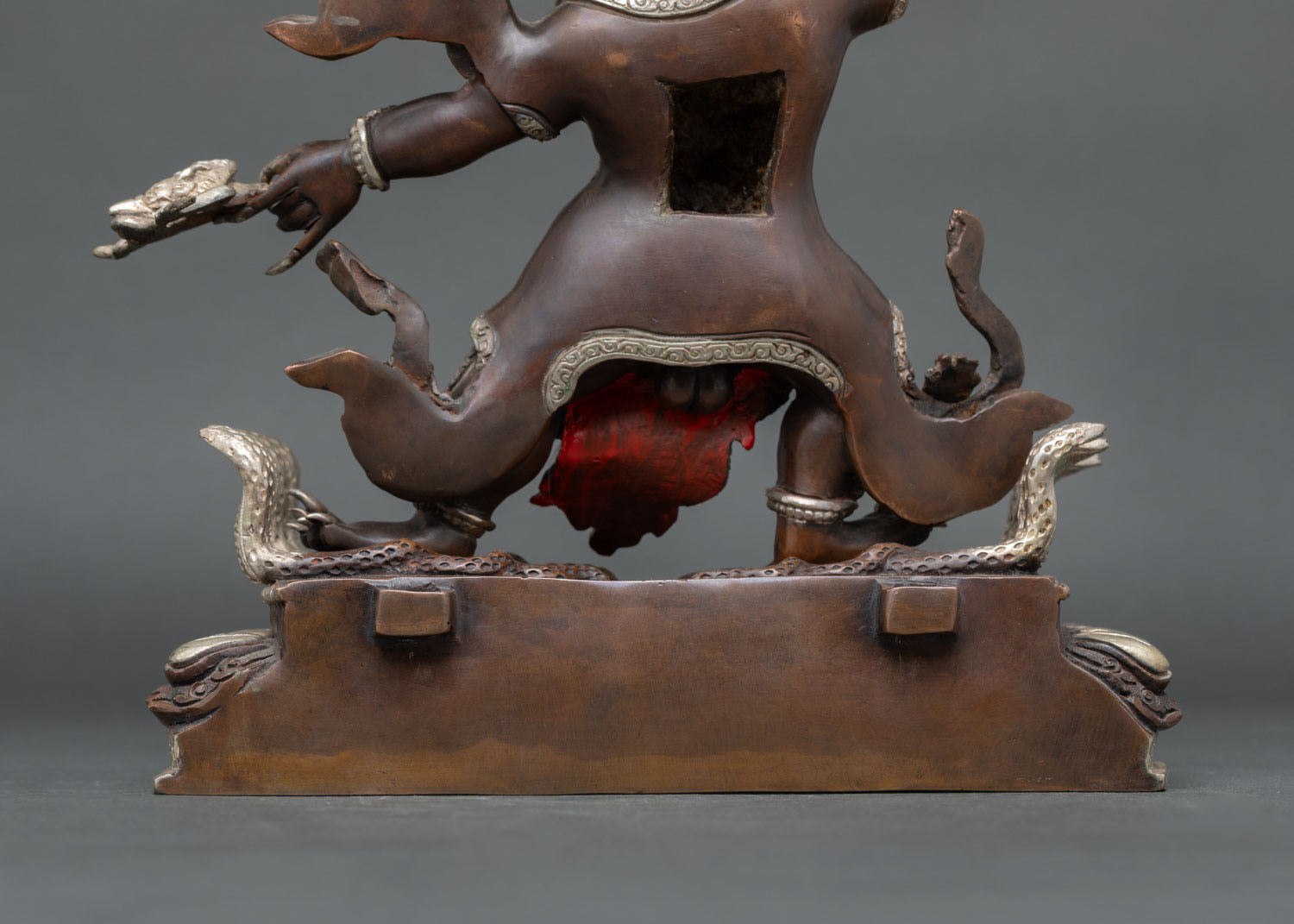 Handmade Trakpo Sumtril Statue | Tibetan Spiritual Artwork