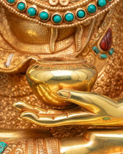 Premium Jowo Rinpoche Statue | Handcrafted Tibetan Artwork