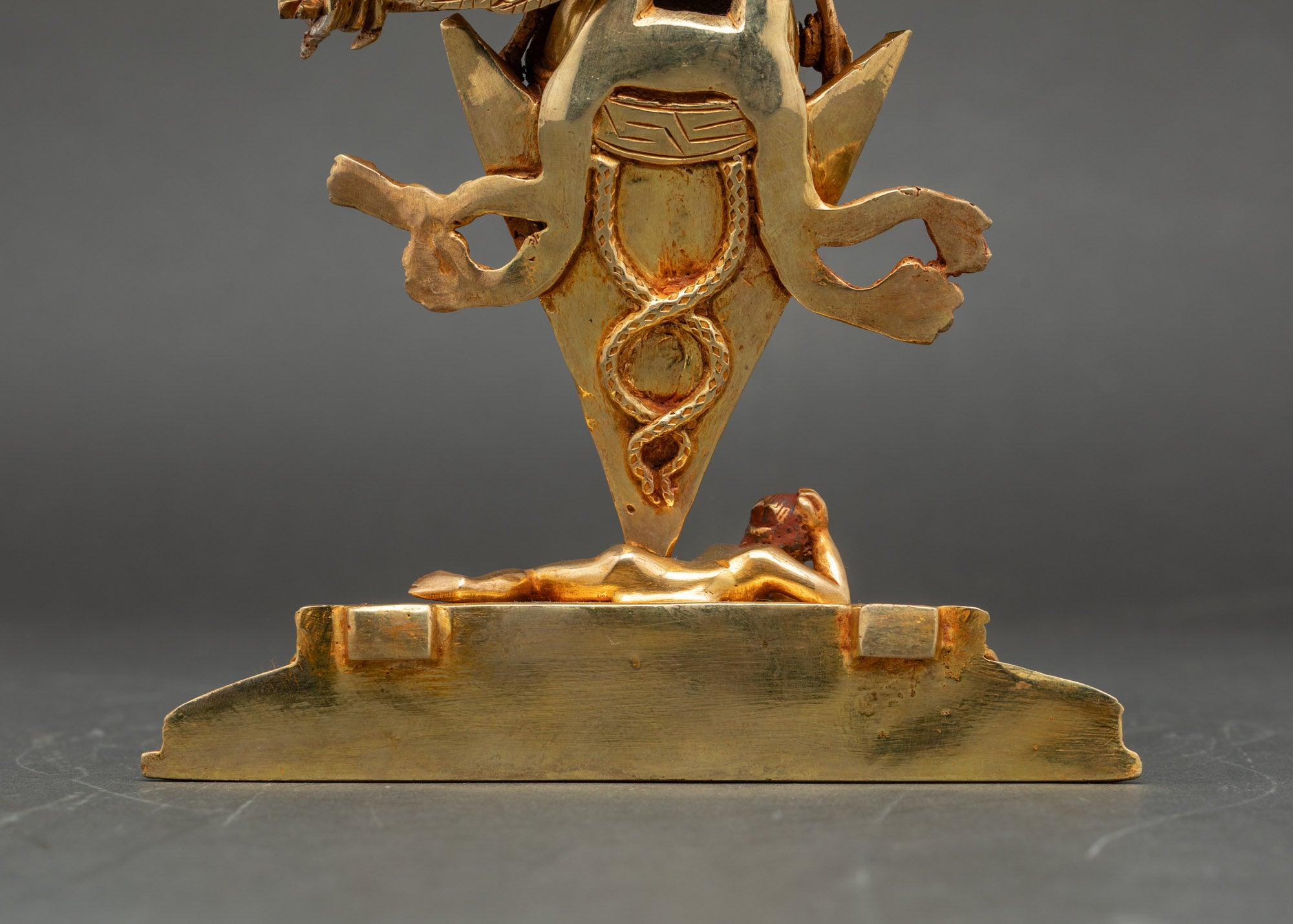 Vajrakilaya Sculpture – Nepalese Protector Deity for Spiritual Obstacles