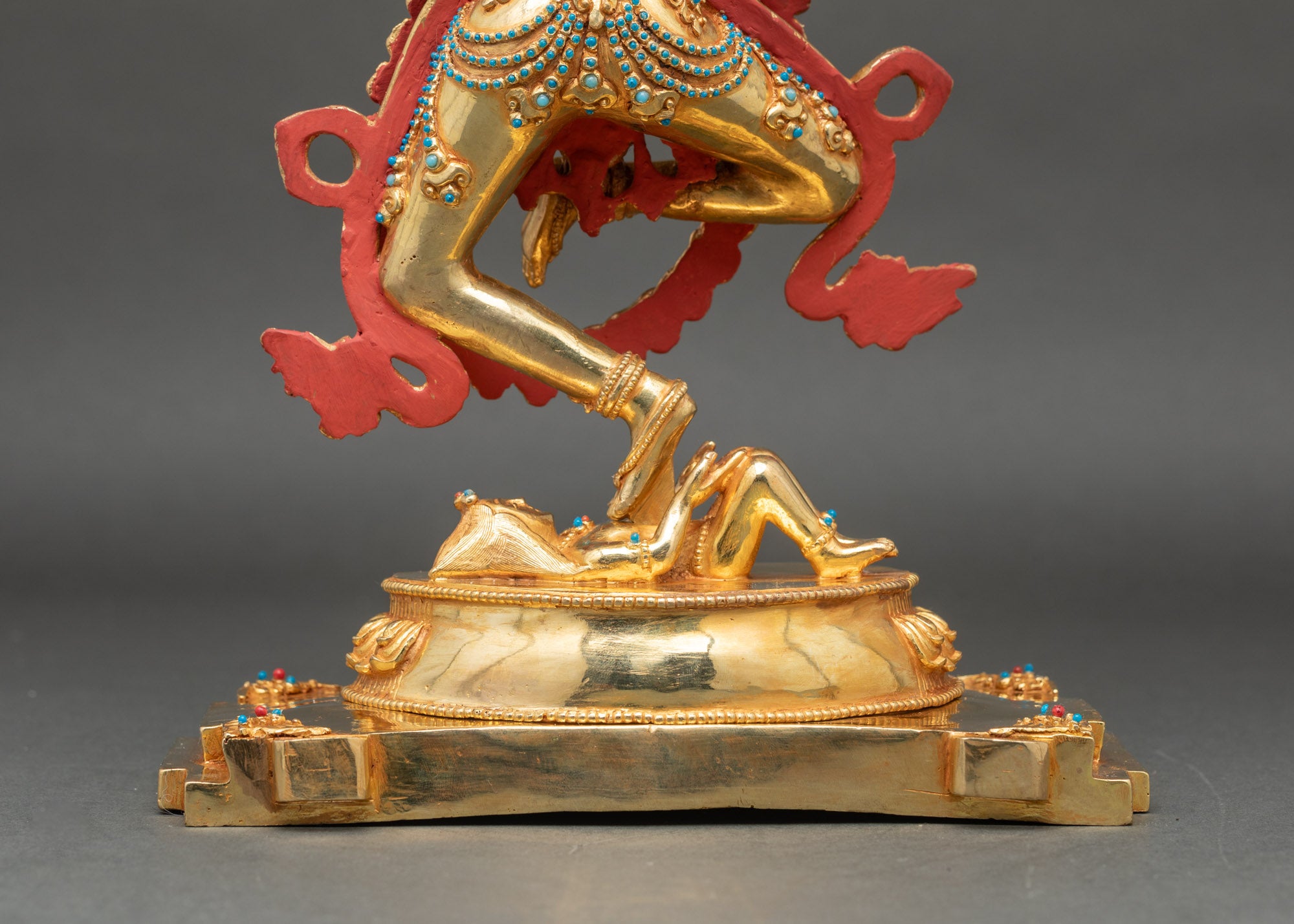 Wrathful Dorje Phagmo | Handcrafted Tibetan Dakini Sculpture