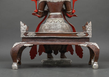 Handmade Maitreya Buddha Statue from Nepal | Future Buddha Art