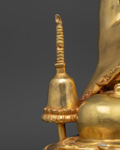 Enlightened Master Dipankara Atisha Sculpture | Nepalese Buddhist Art