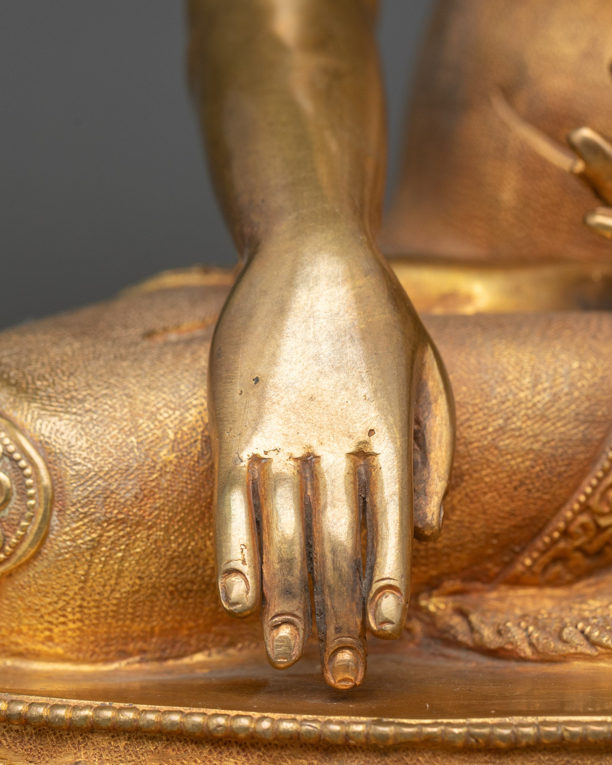 Shakyamuni Buddha Enlightenment Statue | Meditation Art