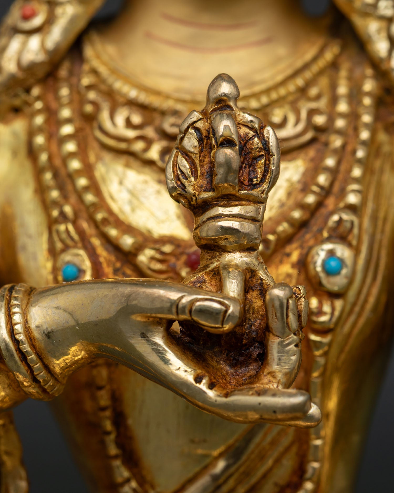 Vajrasattva Statue | Handcrafted Buddhist Sculpture from Nepal