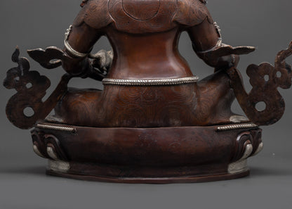 Handcrafted Five Dzambhala Statue Set | Sacred Five Jambhala Statues