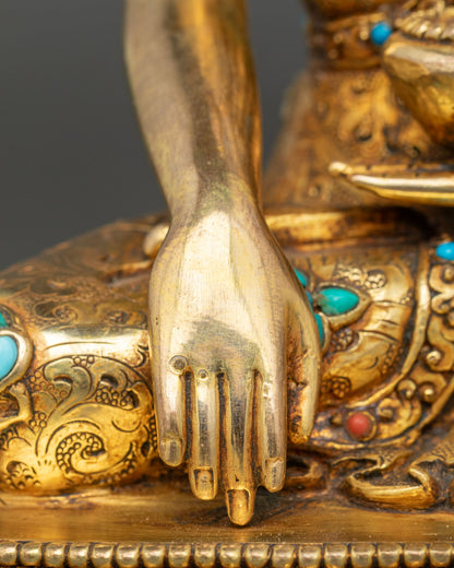 Handmade Buddha Shakyamuni | Buddhist Meditation Sculpture