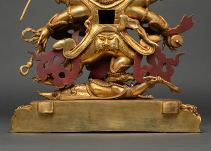 Six-Armed Mahakala Statue | Powerful Dharma Protector