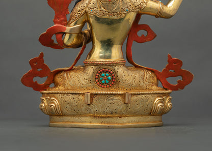 Manjushri Sculpture | Bodhisattva of Wisdom