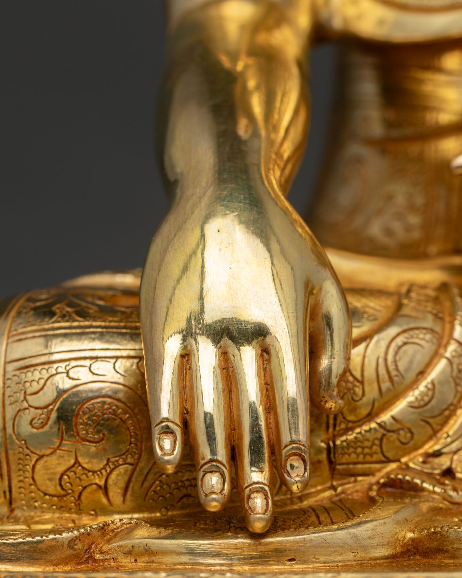 Tibetan Shakyamuni Buddha Statue | Handmade in Nepal