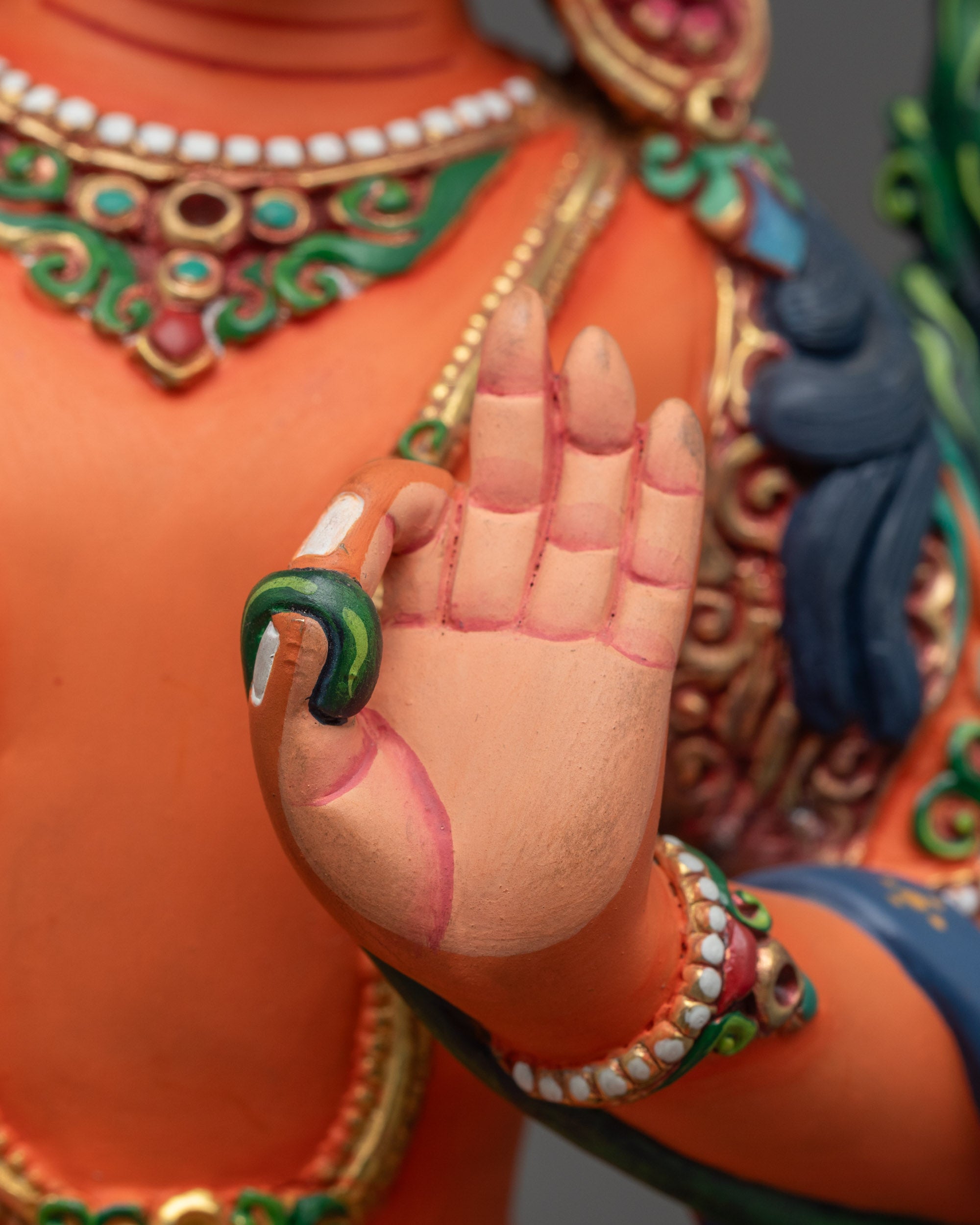 Manjushri Statue | Traditional Himalayan Buddhist Sculpture