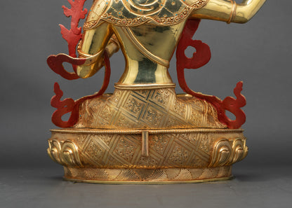 Manjushri Meditation Statue | Handicrafted Nepalese Sculpture