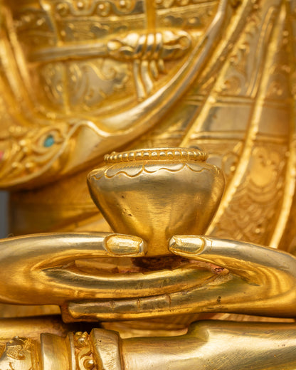 Amitabha Buddha Sculpture | Tibetan Meditation Sculpture