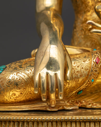 Premium Lord Buddha Shakyamuni Sculpture | Enlightened Tathagata Figure