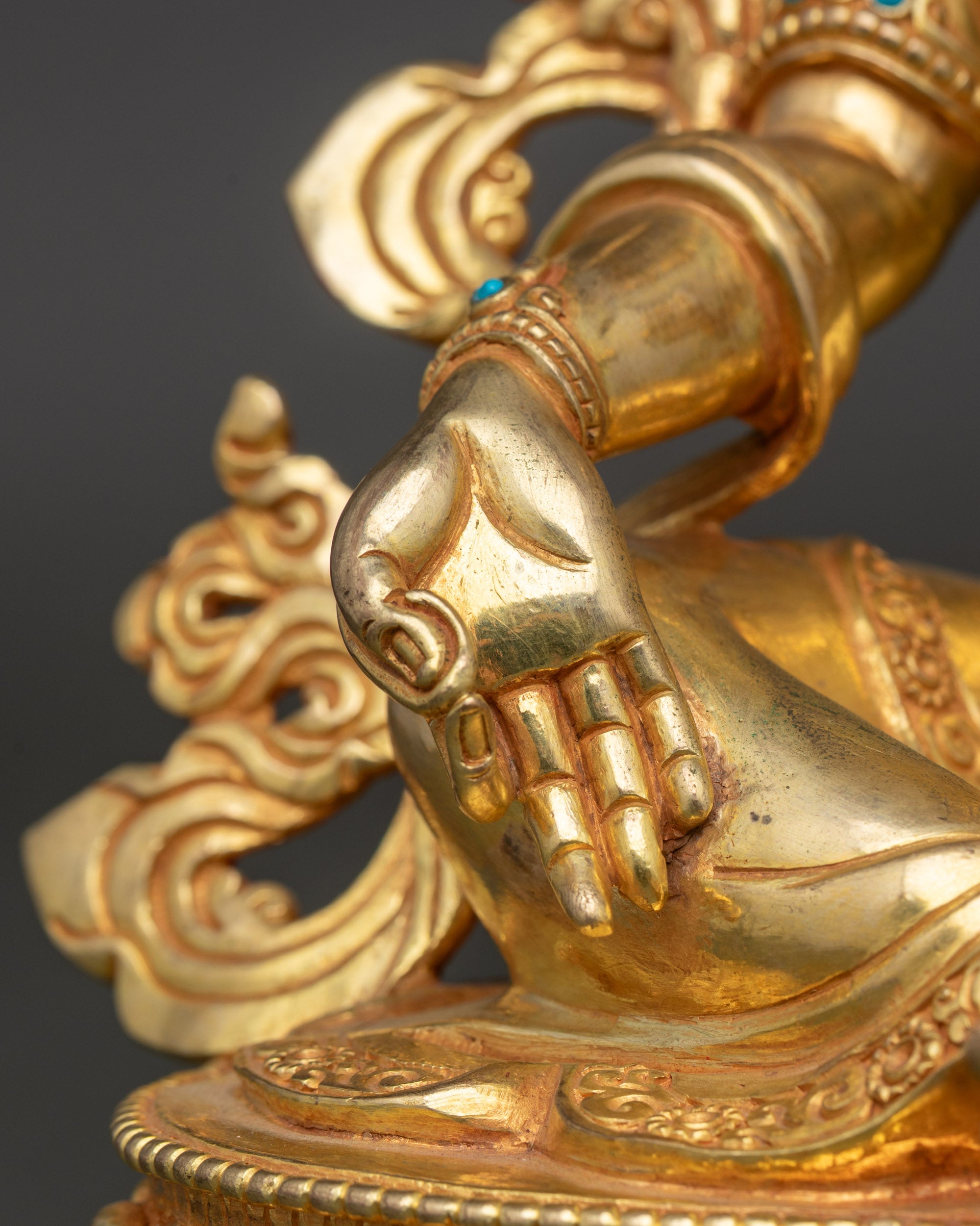 Green Tara Figurine | Traditionally Handcrafted Nepalese Statue