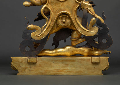 Four Arm Mahakala Statue