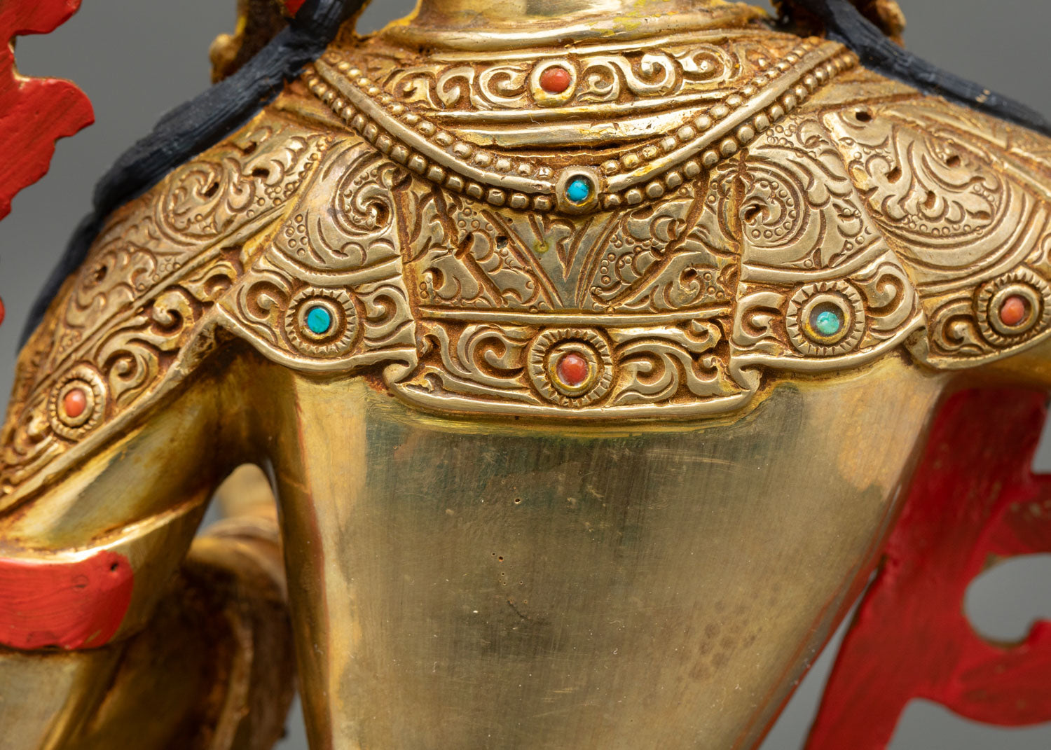 Manjushri Statue – Himalayan Spiritual Sculpture from Nepal