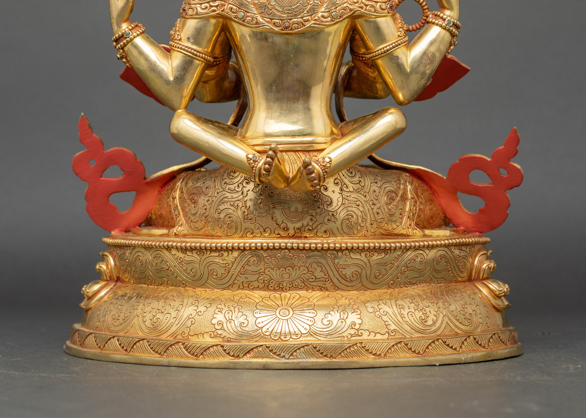 Chenrezig with Consort Statue | Representation of Compassion and Union