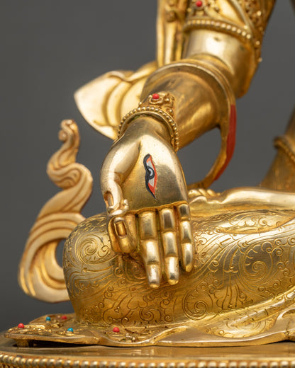 White Tara Sculpture | Goddess of Healing and Long Life from Nepal